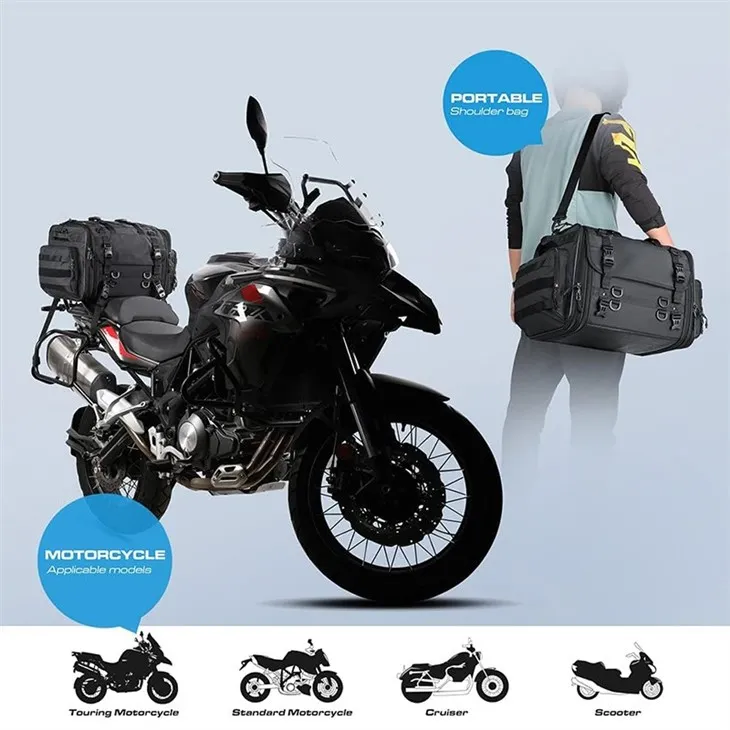Expandable Motorcycle Tail Bag factory